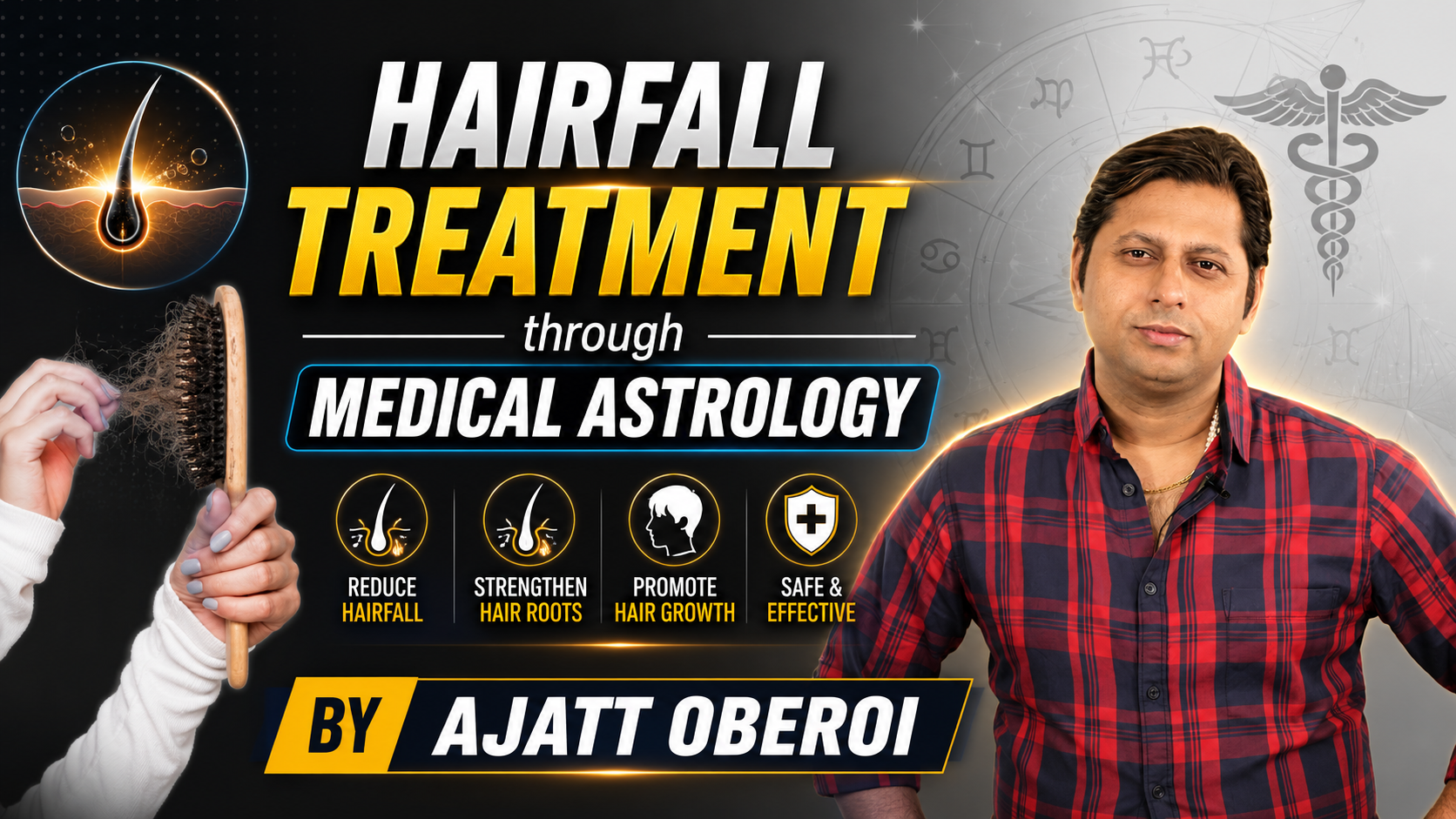 Hair Fall Treatment Through Medical Astrology