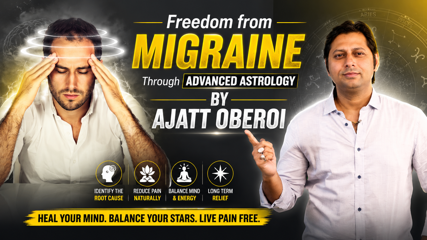 Freedom From Migraine Through Medical Astrology