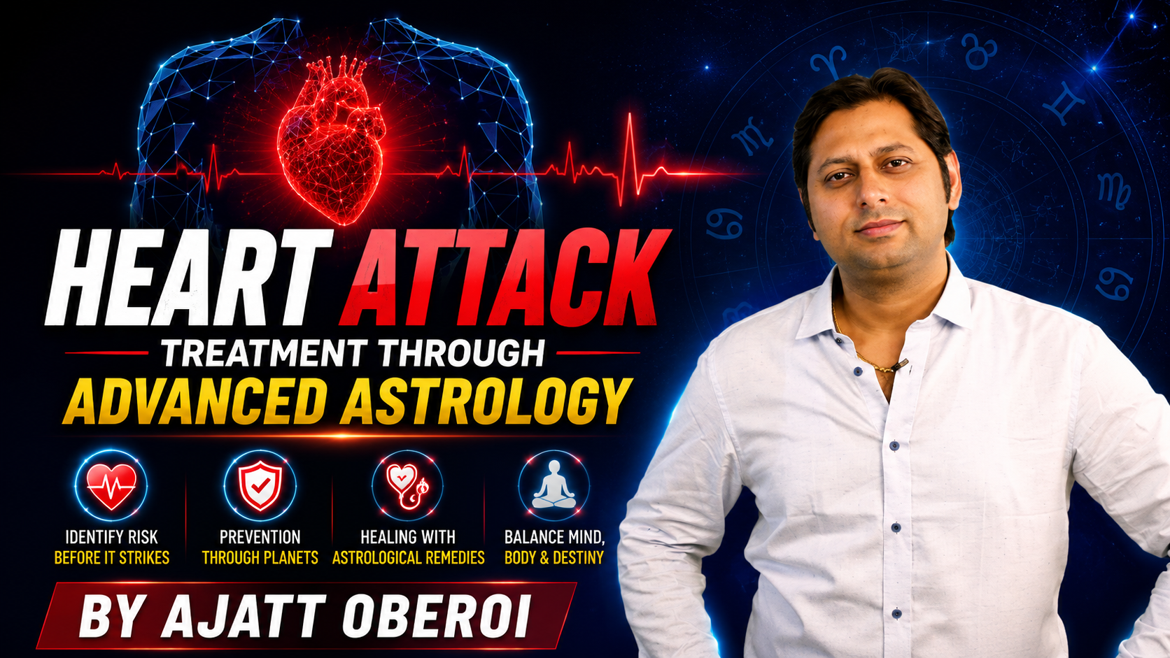 Heart Attack Treatment through Medical Astrology